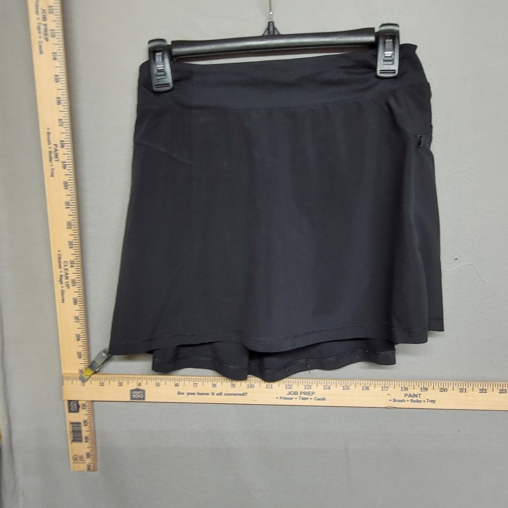 All in Motion Girls XL 14 Black Pleated Athletic Skort Tennis Golf Skirt‎ Pocket